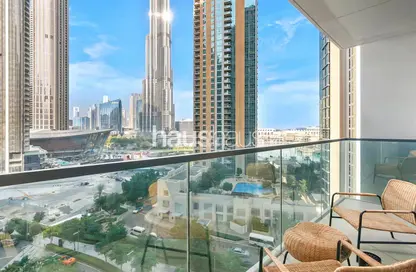 شقة - 2 غرف نوم - 2 حمامات للايجار في آكت تو - اكت تاورز - منطقة دار الأوبرا - وسط مدينة دبي - دبي