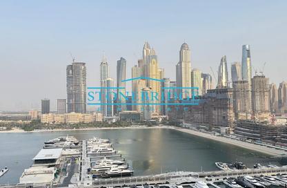 شقة - 2 غرف نوم - 2 حمامات للايجار في برج Marina Vista 2 - مارينا فيستا - إعمار بيتشفرونت - دبي هاربور - دبي