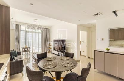 شقة - غرفة نوم - 2 حمامات للايجار في برج Beach Vista 1 - بيتش فيستا - إعمار بيتشفرونت - دبي هاربور - دبي