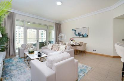 Apartment - 2 Bedrooms - 3 Bathrooms for rent in Abu Keibal - Shoreline Apartments - Palm Jumeirah - Dubai