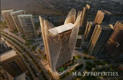 Apartment - 1 Bathroom for sale in Binghatti Skyhall - Business Bay - Dubai