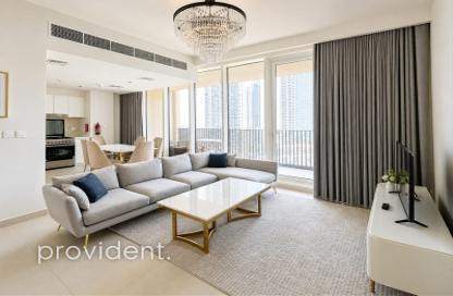Apartment - 2 - 2 for rent in Harbour Gate Tower 2 - Harbour Gate - Dubai Creek Harbour (The Lagoons) - Dubai