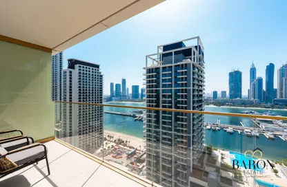 Apartment - 1 Bedroom - 1 Bathroom for rent in Grand Bleu Tower 2 - EMAAR Beachfront - Dubai Harbour - Dubai