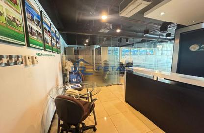 Office Space - Studio - 1 Bathroom for rent in Clover Bay Tower - Business Bay - Dubai