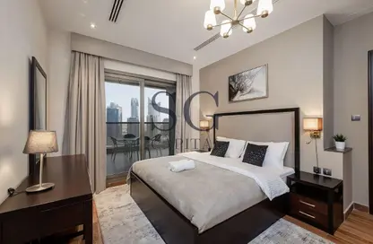 Apartment - 1 Bedroom - 2 Bathrooms for rent in Elite Downtown Residence - Downtown Dubai - Dubai