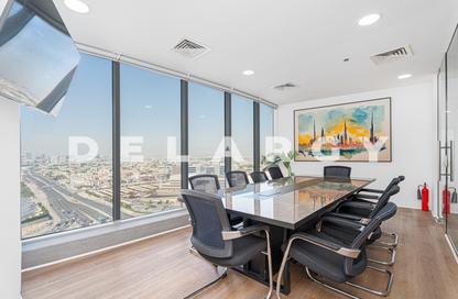 Office Space - Studio - 1 Bathroom for sale in I Rise Tower - Barsha Heights (Tecom) - Dubai