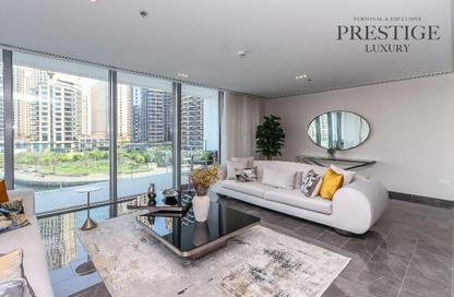 Apartment - 3 Bedrooms - 4 Bathrooms for rent in Stella Maris - Dubai Marina - Dubai