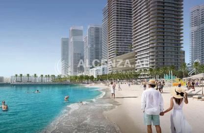 شقة - غرفة نوم - 1 حمام للبيع في برج Seapoint 2 - سي بوينت - إعمار بيتشفرونت - دبي هاربور - دبي