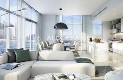 شقة - غرفة نوم - 1 حمام للبيع في برج Seapoint 2 - سي بوينت - إعمار بيتشفرونت - دبي هاربور - دبي