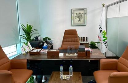 Office Space - Studio - 2 Bathrooms for rent in The Prime Tower - Business Bay - Dubai