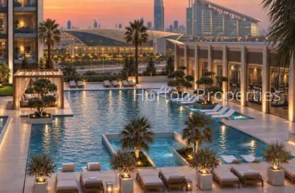 Apartment - 2 - 3 for sale in Binghatti Starfall - Al Jaddaf - Dubai