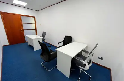 Office Space - Studio - 2 Bathrooms for rent in Al Muhairy Centre - Al Khalidiya - Abu Dhabi