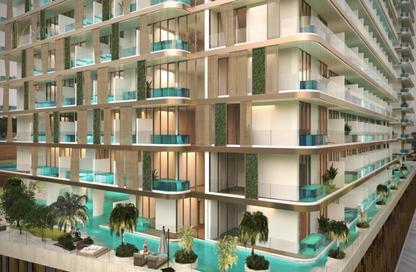 Apartment - Studio - 1 Bathroom for sale in Peace Lagoons by Peace Homes - Dubai Land Residence Complex - Dubai Land - Dubai