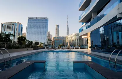 Apartment - 2 Bedrooms - 3 Bathrooms for rent in Waves Tower - Business Bay - Dubai