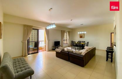 Apartment - 1 Bedroom - 2 Bathrooms for rent in Rimal 2 - Rimal - Jumeirah Beach Residence - Dubai