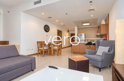 Apartment - 1 - 2 for rent in Sulafa Tower - Dubai Marina - Dubai