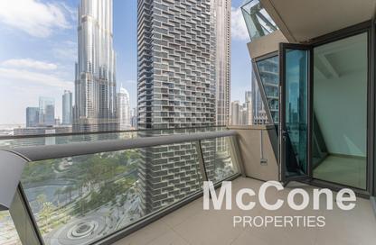 Apartment - 2 Bedrooms - 3 Bathrooms for rent in Burj Vista Tower 2 - Burj Vista - Downtown Dubai - Dubai