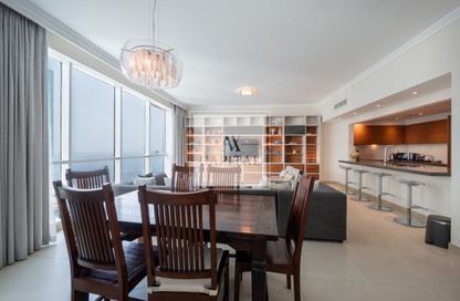 Apartment - 3 Bedrooms - 3 Bathrooms for rent in Al Bateen Residences - Jumeirah Beach Residence - Dubai