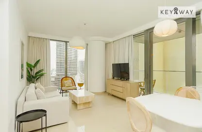 شقة - غرفة نوم - 1 حمام للايجار في بوليفارد بوينت - وسط مدينة دبي - دبي