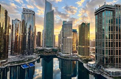 شقة - 1 حمام للايجار في دبي ارك - (JLT) مجمع G - أبراج بحيرات الجميرا - دبي