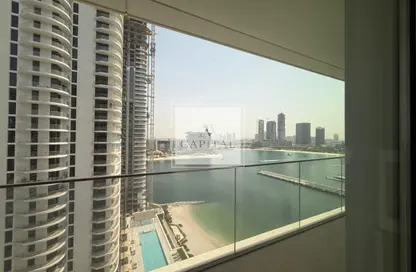 Apartment - 2 Bedrooms - 2 Bathrooms for rent in Palace Beach Residence Tower 1 - Palace Beach Residence - Emaar Beachfront - Dubai Harbour - Dubai