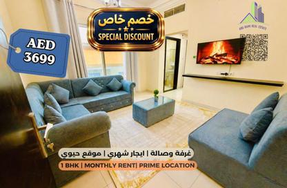 Apartment - 1 Bedroom - 2 Bathrooms for rent in Al Rawda 1 - Al Rawda - Ajman