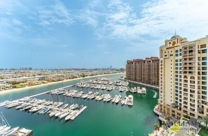شقة - 2 غرف نوم - 4 حمامات للايجار في مساكن المارينا 5 - مساكن المارينا - نخلة جميرا - دبي
