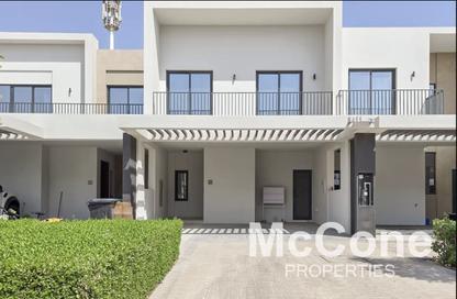 Townhouse - 3 Bedrooms - 4 Bathrooms for rent in Greenview - Emaar South - Dubai South (Dubai World Central) - Dubai
