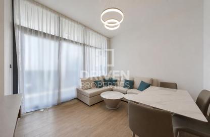 Apartment - 1 - 2 for rent in Celia Heights - Majan - Dubai