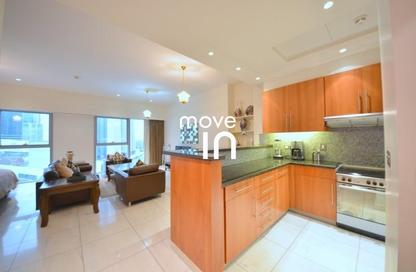 Apartment - Studio - 1 Bathroom for rent in Central Park Residential Tower - Central Park Tower - DIFC - Dubai