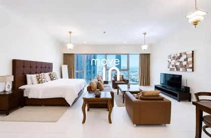 Apartment - 1 Bathroom for rent in Central Park Residential Tower - Central Park Tower - DIFC - Dubai