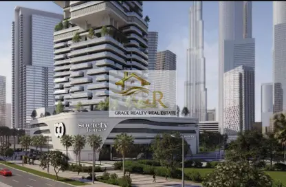 شقة - غرفة نوم - 2 حمامات للبيع في مرتفعات القناة - الخليج التجاري - دبي