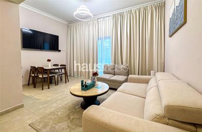 Apartment - 1 Bedroom - 2 Bathrooms for rent in Zumurud Tower - Dubai Marina - Dubai