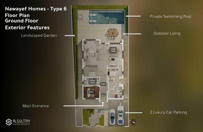 Villa - 4 - 6 for sale in Nawayef West - Al Hudayriat Island - Abu Dhabi