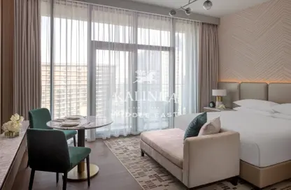 Hotel  and  Hotel Apartment - Studio - 1 Bathroom for rent in Intercontinental Residences Business Bay - Business Bay - Dubai
