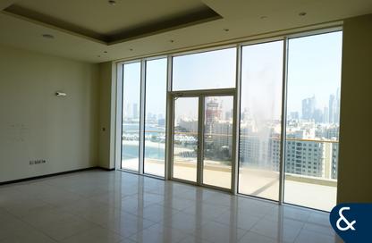 Apartment - 2 - 3 for rent in Sapphire - Tiara Residences - Palm Jumeirah - Dubai