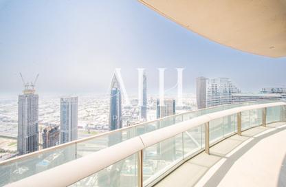 Apartment - 2 - 3 for rent in Burj Vista Tower 1 - Burj Vista - Downtown Dubai - Dubai
