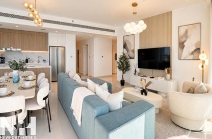 شقة - 3 غرف نوم - 4 حمامات للبيع في برج Beach Vista 2 - بيتش فيستا - إعمار بيتشفرونت - دبي هاربور - دبي