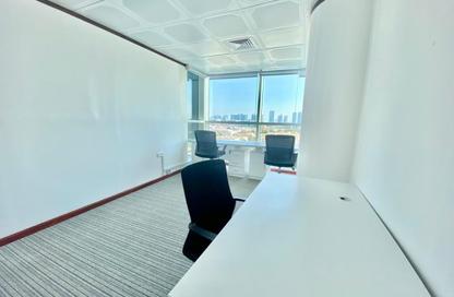 Office Space - Studio - 2 Bathrooms for rent in Junaibi Tower - Al Danah - Abu Dhabi