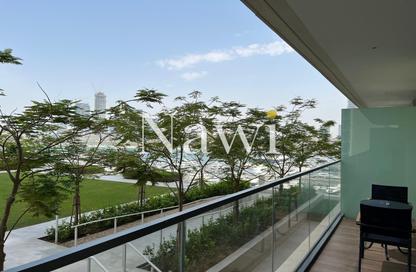 Apartment - 1 Bedroom - 1 Bathroom for rent in Marina Vista Tower 1 - Marina Vista - EMAAR Beachfront - Dubai Harbour - Dubai
