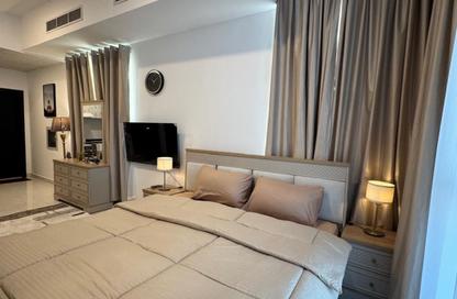 Apartment - Studio - 1 Bathroom for rent in Corniche Tower - Ajman Corniche Road - Ajman