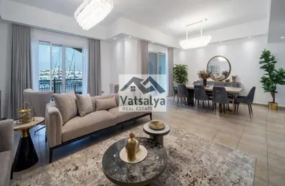 Townhouse - 2 Bedrooms - 3 Bathrooms for rent in Marina Residences 5 - Marina Residences - Palm Jumeirah - Dubai