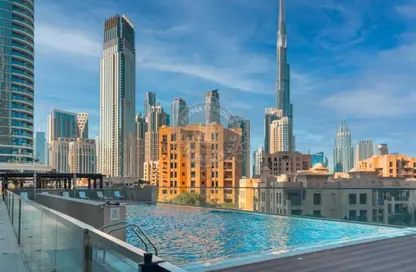 Apartment - 1 Bedroom - 2 Bathrooms for rent in Bellevue Tower 1 - Bellevue Towers - Downtown Dubai - Dubai