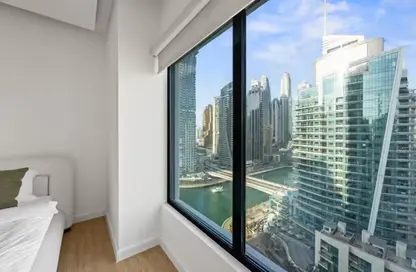 Apartment - 1 Bedroom - 1 Bathroom for sale in Time Place Tower - Dubai Marina - Dubai