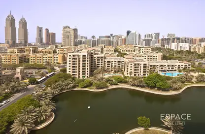 Apartment - 2 Bedrooms - 2 Bathrooms for sale in Al Dhafra 3 - Al Dhafra - Greens - Dubai Apartment - 2 Bedrooms - 2 Bathrooms for sale in Al Dhafra 3 - Al Dhafra - Greens - Dubai