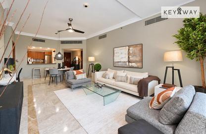 Apartment - 2 - 3 for rent in The Fairmont Palm Residence North - The Fairmont Palm Residences - Palm Jumeirah - Dubai