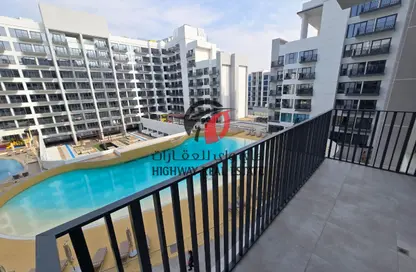 شقة - غرفة نوم - 1 حمام للايجار في واحة شاطئ عزيزي - ستوديو سيتي - دبي