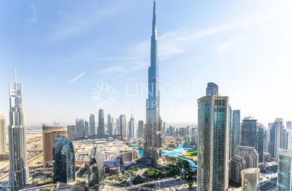 Apartment - 3 Bedrooms - 5 Bathrooms for rent in Bridge Sky - Burj Khalifa Area - Downtown Dubai - Dubai
