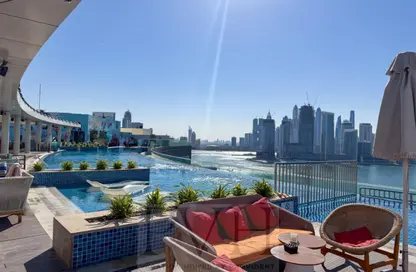 شقة - 1 حمام للايجار في سيفين بالم - نخلة جميرا - دبي