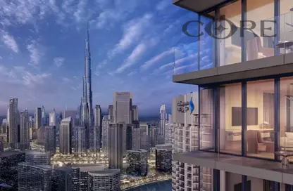 Apartment - Studio - 1 Bathroom for sale in Peninsula Four - Peninsula - Business Bay - Dubai